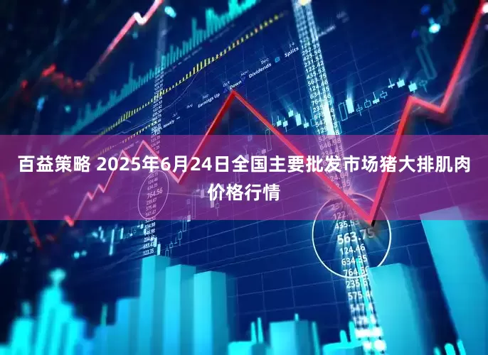 百益策略 2025年6月24日全国主要批发市场猪大排肌肉价格行情