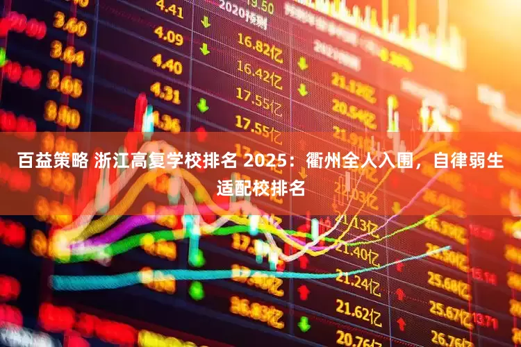 百益策略 浙江高复学校排名 2025：衢州全人入围，自律弱生适配校排名